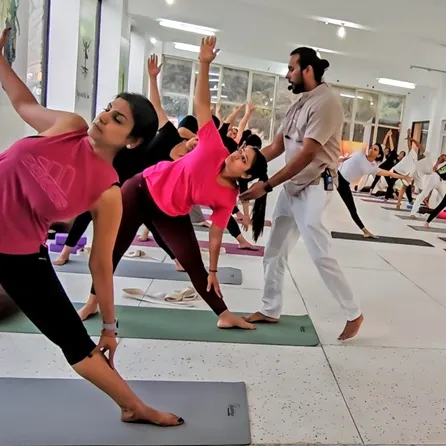 Corporate Yoga session in Delhi Office